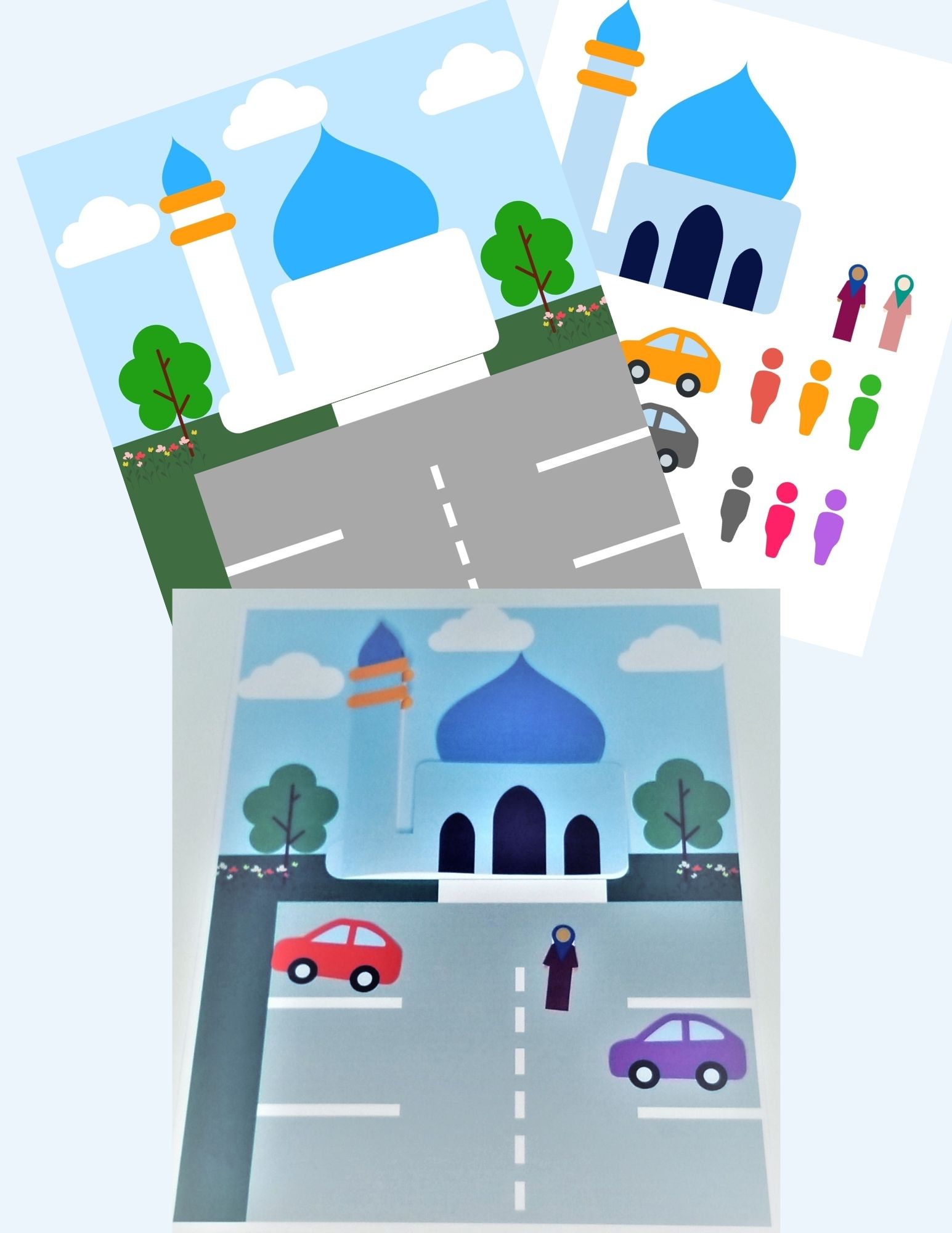creativeanisa.com Masjid Activity Page Preview Image